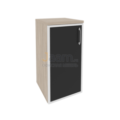 Мебель для персонала Офисный шкаф низкий узкий левый O.SU-3.2RB(L)