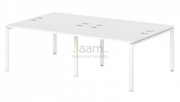 Мебель для персонала Бенч-система на 4 рабочих места S-141