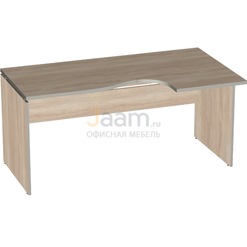 Мебель для персонала Стол эргономичный V-1.6 правый