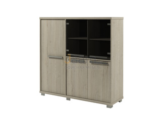 Кабинет руководителя Офисный шкаф трёхсекционный Z-33-02 левый