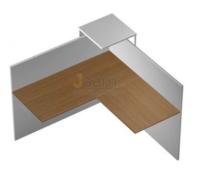 Стойка ресепшн Модуль угловой правый КВ 0706