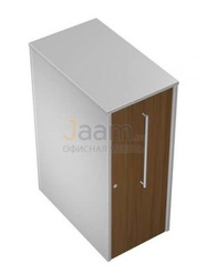 Стойка ресепшн Офисная тумба с выдвижным левым блоком КВ 0731 БН