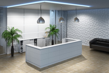 Стойка ресепшн Steel ресепшн