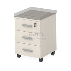 Мебель для персонала Офисная тумба мобильная ПК-ТНА-ТММ43Х47Я3/УК
