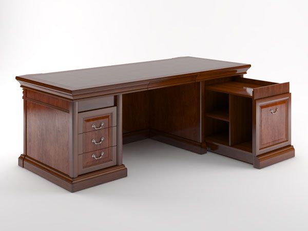 Стол письменный Монарх MN-2295 А 2200x950x800 (Американская вишня)