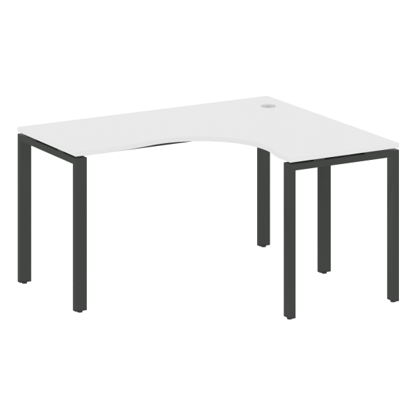 Стол криволинейный правый Metal System Style БП.СА-3 Пр 1400x1200x750