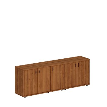 Шкаф низкий (закрытый + закрытый узкий + закрытый) Престиж Исп.10 2200x460x750