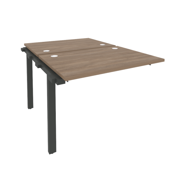 Наборный элемент рабочей станции на м/к Onix O.M-2.NRS-1.7 980x1475x750 (Дуб Аризона/Черный металл)