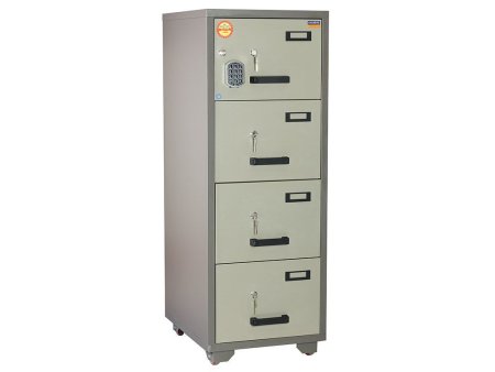Огнестойкая картотека VALBERG FC 4E-KK (Серый)
