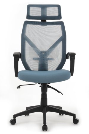 Офисное кресло Oliver RCH W-203AC Черный пластик | Синий (Синий | Черный)