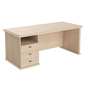 Стол руководителя однотумбовый (левый Raut RDT 188L 1800x800x750