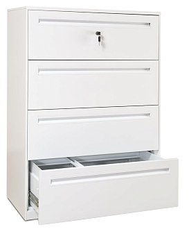 Шкаф металлический Юнимет серый Металлический шкаф HM-4 серый 900x460x1275
