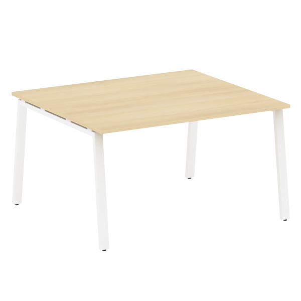 Стол для переговоров (1 столешница) на А-образном м/к Metal System Style БА.ПРГ-1.3 1400x1235x750