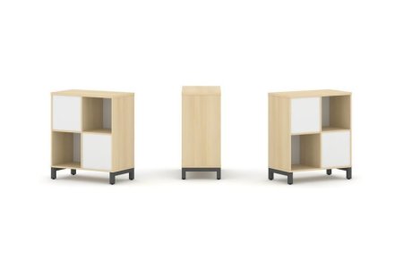 Набор стеллажа 2-х сторонний, 2 яруса SN.NSD-221 (754х400х881)