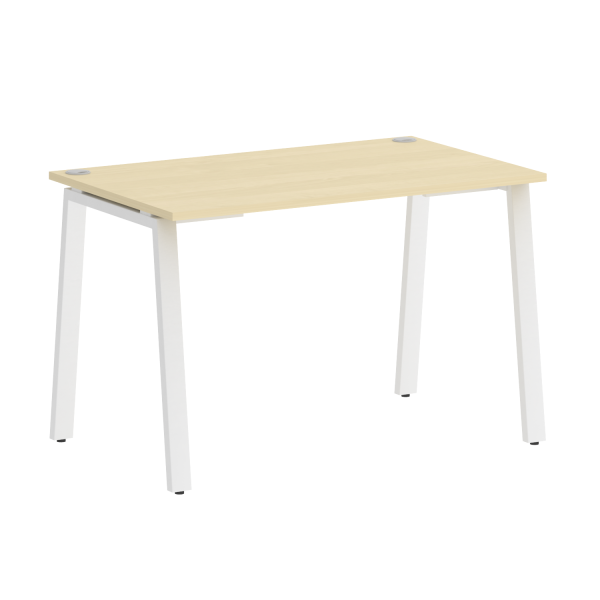 Стол письменный VR.SP-3-118.A 1180x720x750 (Клен/Белый Металл)