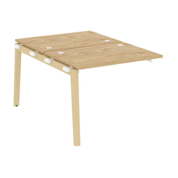 Наборный элемент рабочей станции на деревянных опорах Onix Wood OW.2.NRS-1.7 980x1475x750