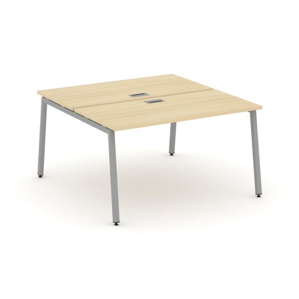 Рабочая станция 2-х сторонняя SN-4A.DRS-001 (980х1232х750) (Акация Лорка/Металл Серый)