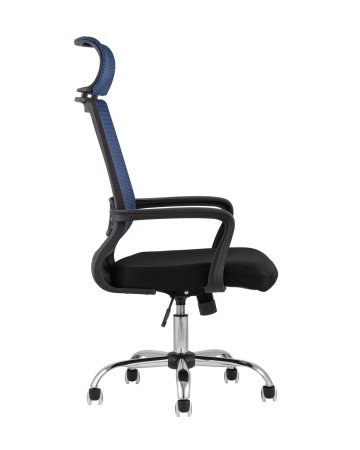 Кресло офисное TopChairs Style голубое (Компьютерное кресло Style голубой)