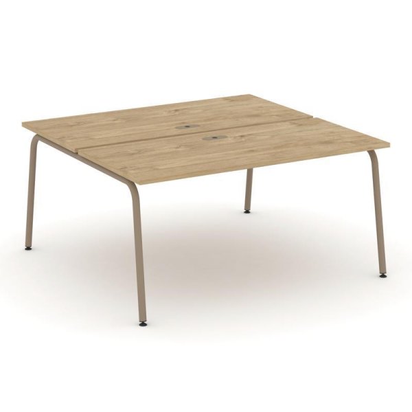 Рабочая станция 2 места ES.D.RS-2.4-LK (1580х1500х750)