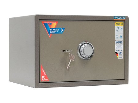 Мебельный сейф VALBERG ASM-30 CL** (Коричневый)