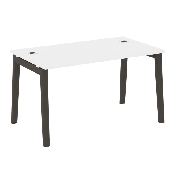 Стол руководителя на деревянных опорах Onix Wood Direct OW.SRR-3.8 1380x800x750