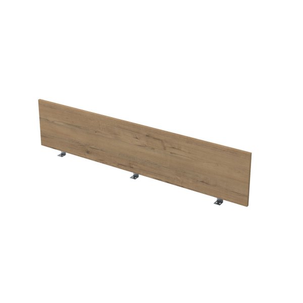 9БР.008.1 Барьер из ЛДСП , фронтальный (1400x16x300) (Teakwood)