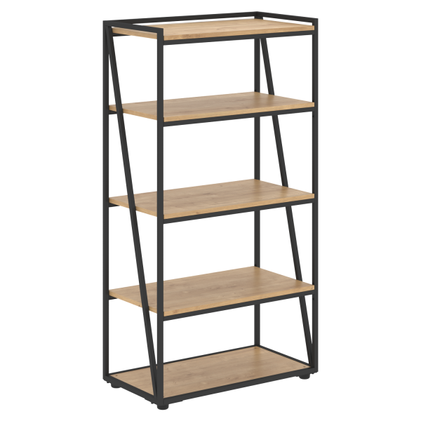 Стеллаж широкий LOFTIS LMMC 80 800х430х1517 (Дуб Бофорд)