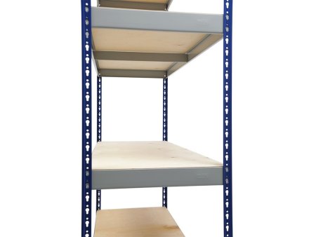 Стеллаж SB 200x183x76/4 (Синий | Серый)