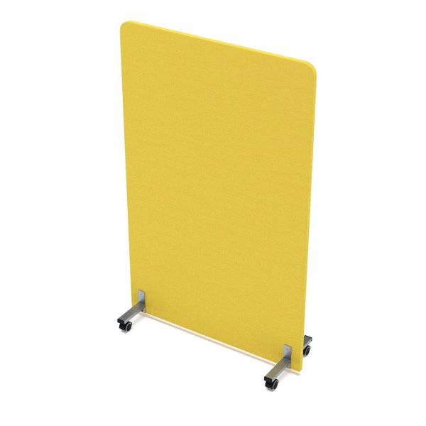 Акустическая мобильная перегородка SOFTOffice 011.МП.1016 1000x377x1600 (Lemon)