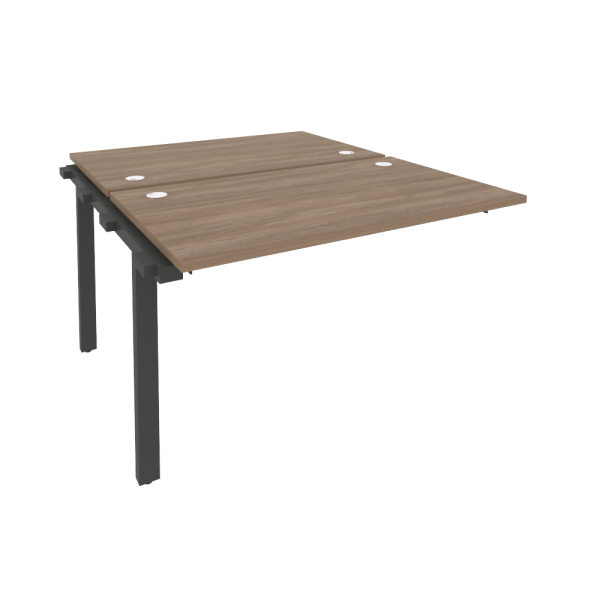 Наборный элемент рабочей станции на м/к Onix O.M-2.NRS-2.7 1180x1475x750 (Дуб Аризона/Черный металл)