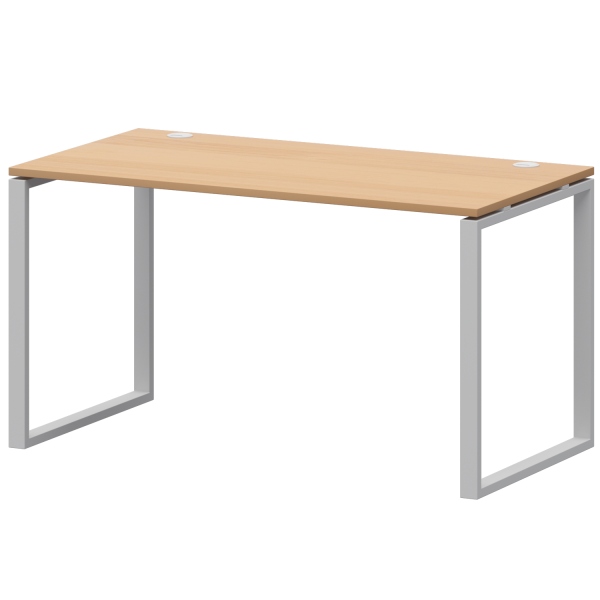 Стол на металлокаркасе Арго-М АМ.О-002 1200x730x760 (Ольха/Белый)