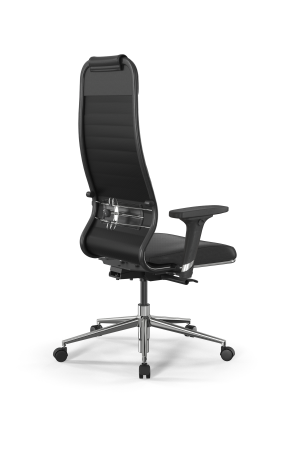 Кресло для руководителя Метта SynchroSit 10 B1-117D - Extra /Um02/Wm12/D02P(M23.B23.G18.W02) (Черный)