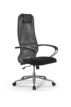Кресло для руководителя Метта Sit 8 B1-8K - X1+UMF(X1) /Uh00/Wh00/K1bL(M09.B23.G18.W01)