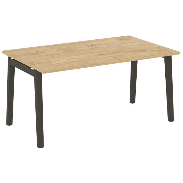 Стол переговорный на деревянных опорах Onix Wood OW.PRG-1.4 1580x980x750