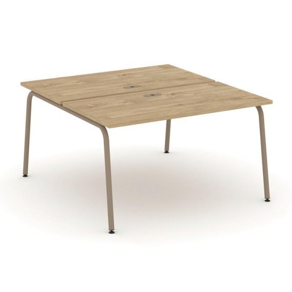 Рабочая станция 2 места ES.D.RS-2.3-LK (1380х1500х750)
