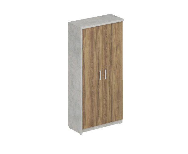 Шкаф (Комплект № 11 Wood&Stone СФ-534803+СФ-535105+СФ-535115 1035x454x2083 (Дуб Чарльстон/Бетон Чикаго)