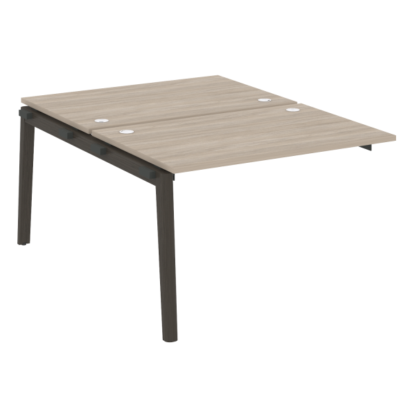 Наборный элемент рабочей станции на деревянных опорах Onix Wood OW.2.NRS-2.8 1180x1635x750