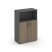 Шкаф средний широкий SN.STS.E-201 (796х400х1203)