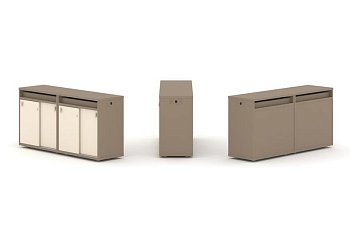 Тумба двойная + топ ES.NB.2T-3 (1500х410х750)