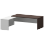 Стол руководителя левый Кортез KZP-22L 2200x2000x750
