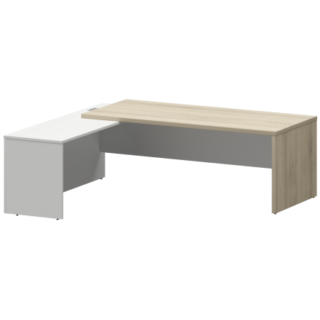 Стол руководителя левый Кортез KZP-22L 2200x2000x750