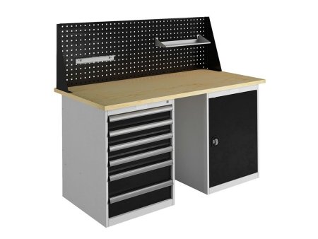 Верстак Expert T W160 комплект7 (ExpTW160.T6/T1.010) (Серый)