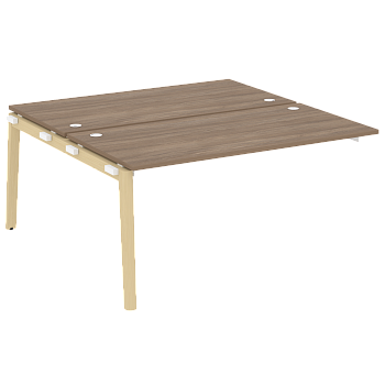 Наборный элемент рабочей станции на деревянных опорах Onix Wood OW.2.NRS-4.8 1580x1635x750