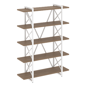 Стеллаж на регулируемых опорах-5 полок VR.L-MST.O-5.8V 1200x400x1650