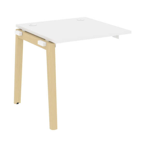 Наборный элемент рабочей станции на деревянных опорах Onix Wood OW.1.NRS-0.8 780x800x750