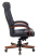 Кресло руководителя T-9928WALNUT черный кожа крестов. металл/дерево