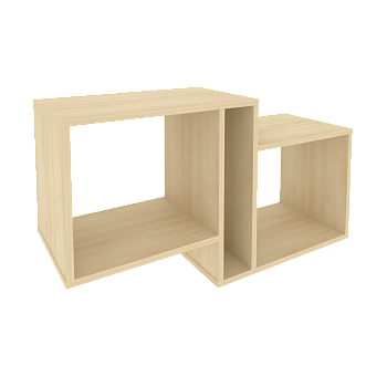 Полка навесная Style Л.ПНС-1 1000x336x540