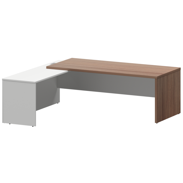 Стол руководителя левый Кортез KZP-22L 2200x2000x750