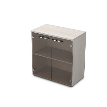 Шкаф низкий со стеклом Gloss line 9НШ.023.2 800x450x845