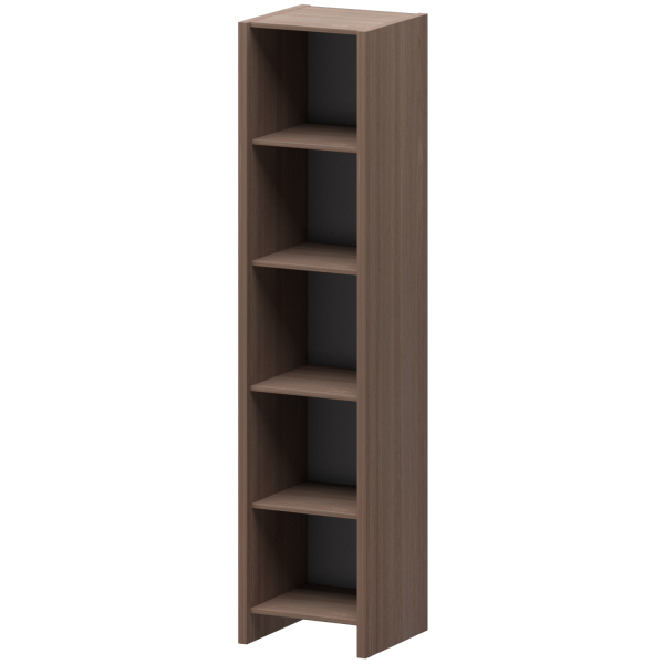 Стеллаж узкий Акцент КТ-41.38 466x438x1968 (Темный шимо)